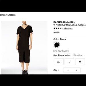 RACHEL Rachel RoyNeck Caftan Dress